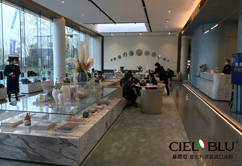 錦繡時光，優(yōu)雅和鳴 | CIELOBLU基路伯藝術涂料750㎡實景案例品鑒(圖13)